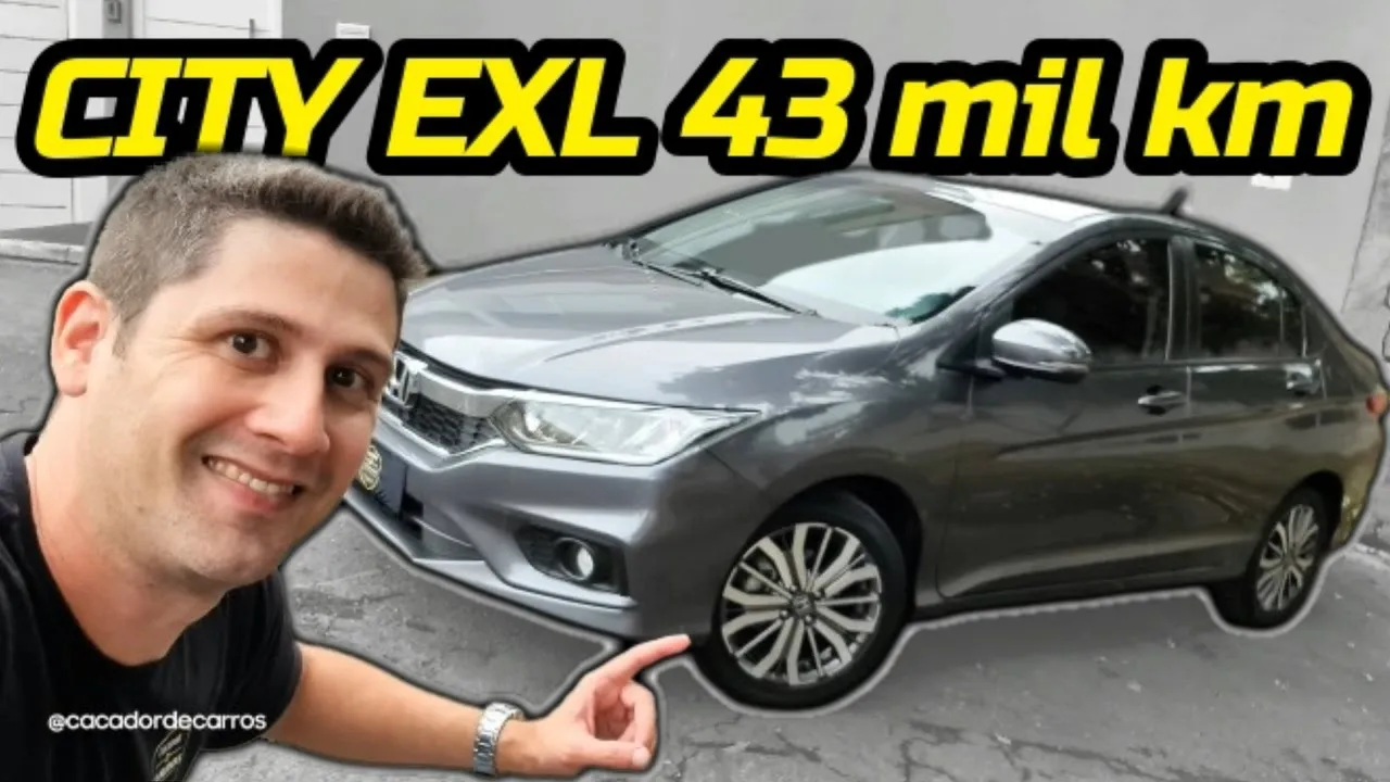 Honda City EXL 2019 // Caçador de Carros