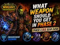WHAT WEAPON SHOULD YOU USE Phase 2 BiS Gear Guide for Enhancement Shaman Phase 2 TBC Anniversary