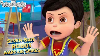 Seven Suit Robot Warrior Series | Vir The Robot Boy in English | English Kids Cartoon