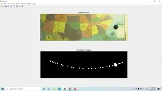 Pendulum Tracking using Image Processing Demo