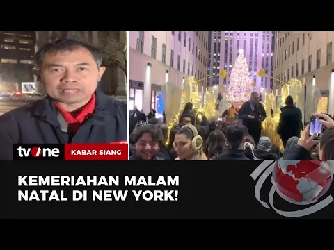Penuh Gemerlap, Begini Kemeriahan Natal di New York