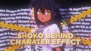 Download @ShokoAMV Effects Behind Characters Tutorial | After Effect AMV Tutorial (FREE PROJECT FILE) MP3