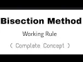 Mastering the Bisection Method Step - by