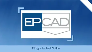 Filing a protest online walkthrough