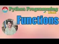 29 PYTHON PROGRAMMING - FUNCTIONS Hindi