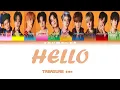Download Lagu Hello By TREASURE (트레저) (COLOR CODED LYRICS)