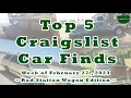 Top 5 Craigslist Cars Feb 27 2023 Crazy Station Wagons for Sale