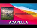 Noah Kahan, The Hunger Games - Draw You Out (ACAPELLA) Vocals Only