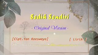 Download Sedih Sendiri - Original Version [Lirik] MP3