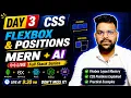 Day 3 Complete CSS Tutorial MERN AI Full Course LIVE CSS From Scratch to Advanced