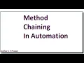 TestNG Test Method Chaining