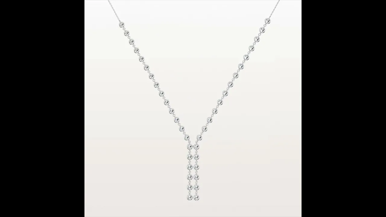 The Upgrade | Multi Stone Diamond Y Necklace