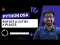 DSA in Python Course - Leetcode 189 Right Rotate an Array by K Places