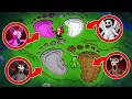 Lagu JJ and Mikey Found GIANT FOOTPRINTS in Minecraft - Maizen (99 Nights In The Forest)