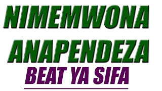 BITI YA SIFA NIMEMWONA ANAPENDEZA FREE GOSPEL BEAT 