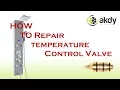 AKDY Shower Panel Disassemble and repair for Temperature Control How-To