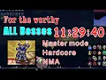 Terraria For the worthy All Bosses 11 29 40 Master Hardcore NMA