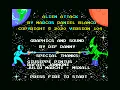 MSX AlienAttack Game intro