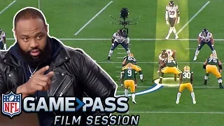 Akiem Hicks Breaks Down How to Make O-Linemen Look SILLY NFL Film Session