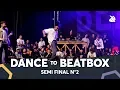DYLAN MAYORAL vs KENZO ALVARES f MAD TWINZ DHARNI Dance Battle To The Beatbox 2018 SEMI Final