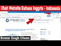 Download Lagu Cara Mengubah Web Bahasa Inggris ke Indonesia