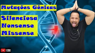 Mutações Gênicas Silenciosa, Missense e Nonsense - Tipos de Mutações Gênicas Pontuais - Mutação