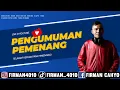 Lagu Live Penguman Pemenang