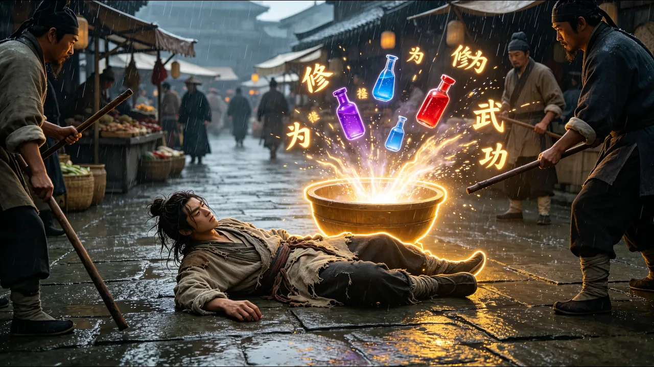 【完結】🔥現代青年意外穿越成受欺雜役,瀕死覺醒水盆強化爐金手指,能強化丹藥、法寶、功法。他憑此逆襲,打臉霸凌者、踏上修真巔峰。 poster