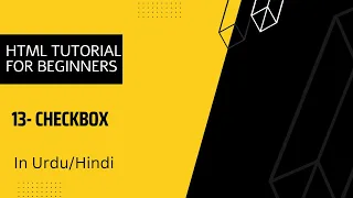 HTML Tutorial for Beginners - 13