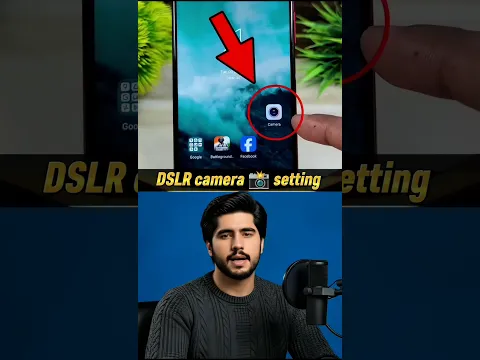 Mobile Camera DSLR Setting ✅️ #ytshorts