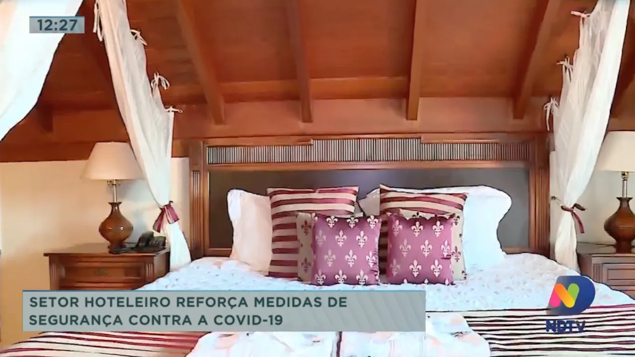 Setor hoteleiro reforça medidas de segurança contra a covid-19