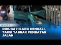 Download Lagu Taksi Vietnam Tabrak Pembatas Jalan di Jatinegara