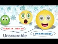 Unscramble and Read the sentence in correct order for Kids - For Grammar Vocabulary and Reading