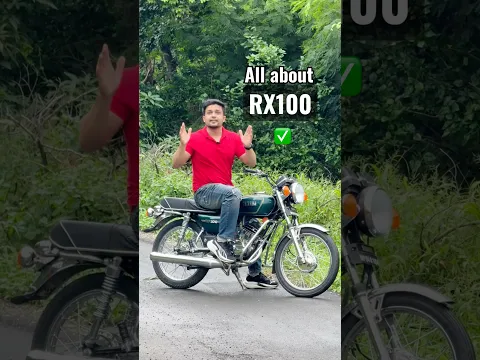 All about the legendary motorcycle Yamaha RX100 by faraz stunt rider #farazstuntrider #rx100 #bike
