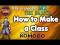 RPG Maker MZ The Basics Custom Class Tutorial