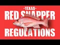 Legal Red Snapper Limit Texas Fishing Regulations 2022
