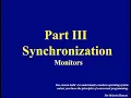 Concurrent Computing III Monitor Basics