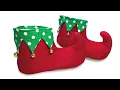 HOW TO MAKE CHRISTMAS ELF SLIPPERS