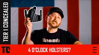 The Tier 1 Concealed 4 O clock or Strongside Holster Options