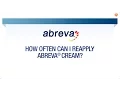 How Often to Apply Abreva Abreva FAQ