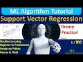 Support Vector Regression Algorithm in Detail in Hindi Data Science Machine Learning Tutorial