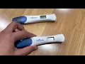 Inside a Digital ClearBlue Pregnancy Test 2 lines Pregnant or Not Pregnant