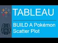 Tableau Desktop Public Edition Data Visualization Complete Pokemon Data Build A Scatter Plot