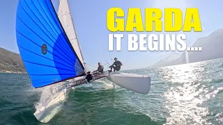 Arrival, Assembly and Lake Garda Shake Down | Tornado European Championships .26