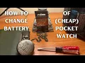 Pocket Watch Battery Replacement Tutorial
