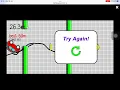 Me playing draw the hill on math playground