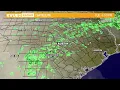 Radar Tracking rain moving through Central Texas Austin weather KVUE