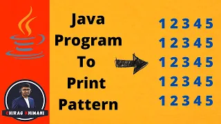 34 Java Program To Print Square Pattern Java Nested For Loop