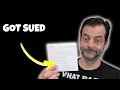 Got Sued So I Moved