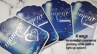 DaySpring Christmas Card Embellishing